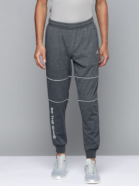 Alcis Men Grey Printed Sports Joggers