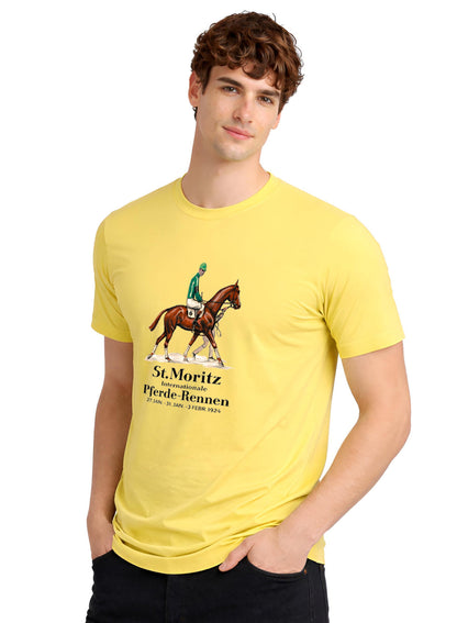 ADRO Mens Vintage Printed T-Shirt | Cotton Printed Tshirt for men | Regular Fit Casual T-Shirts | Premium Summer Tshirts