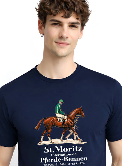 ADRO Mens Vintage Printed T-Shirt | Cotton Printed Tshirt for men | Regular Fit Casual T-Shirts | Premium Summer Tshirts