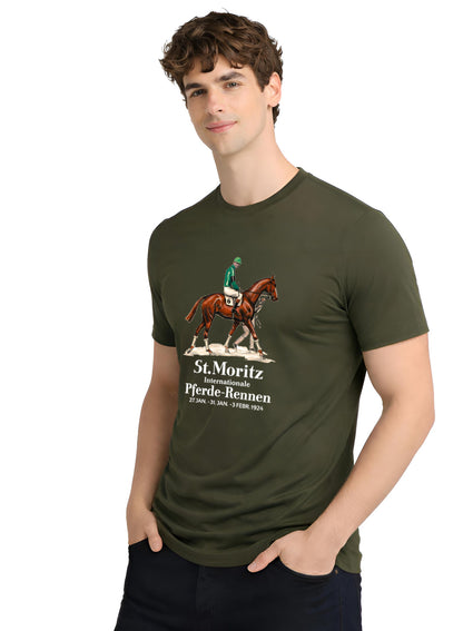 ADRO Mens Vintage Printed T-Shirt | Cotton Printed Tshirt for men | Regular Fit Casual T-Shirts | Premium Summer Tshirts