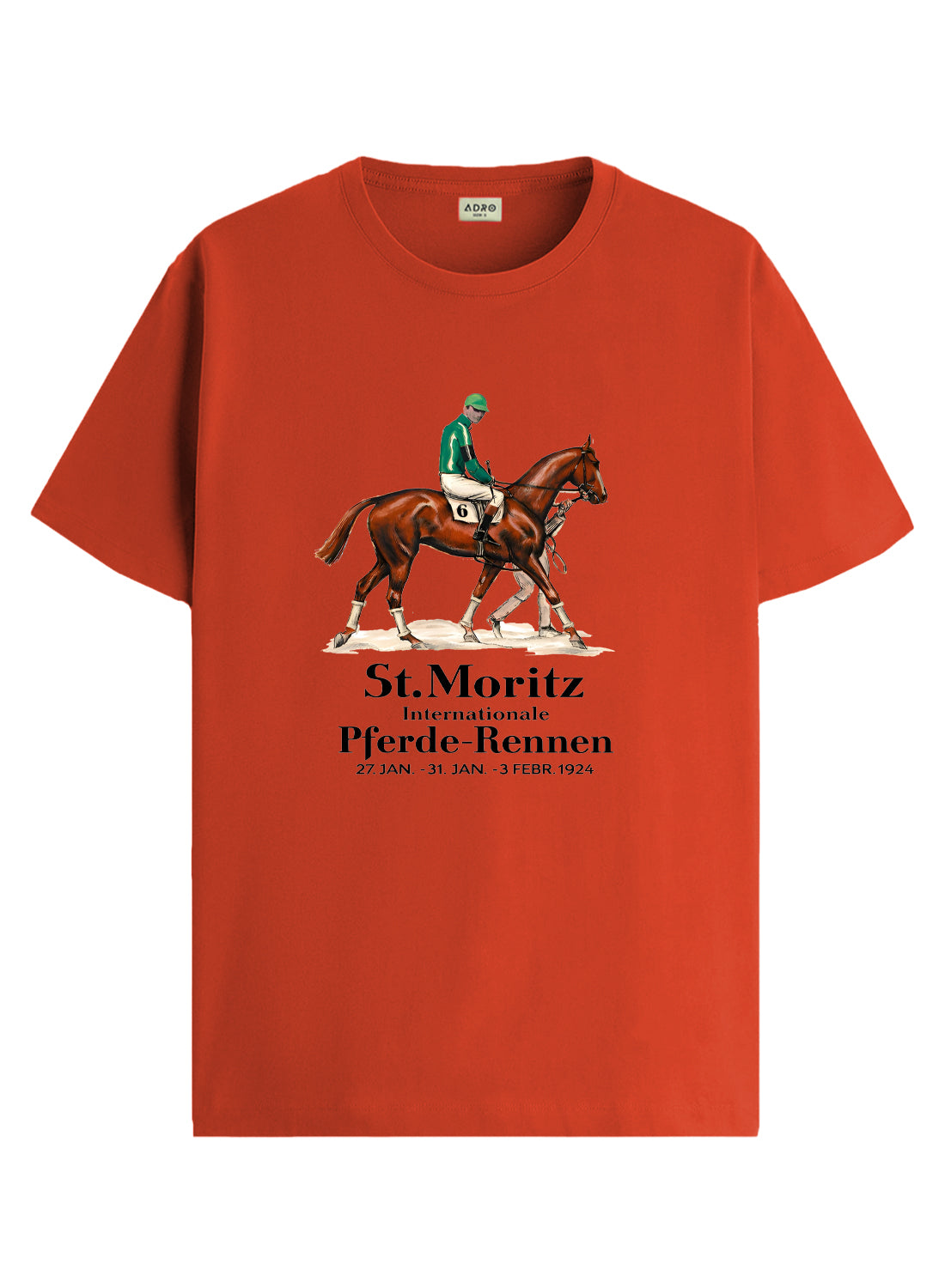 ADRO Mens Vintage Printed T-Shirt | Cotton Printed Tshirt for men | Regular Fit Casual T-Shirts | Premium Summer Tshirts
