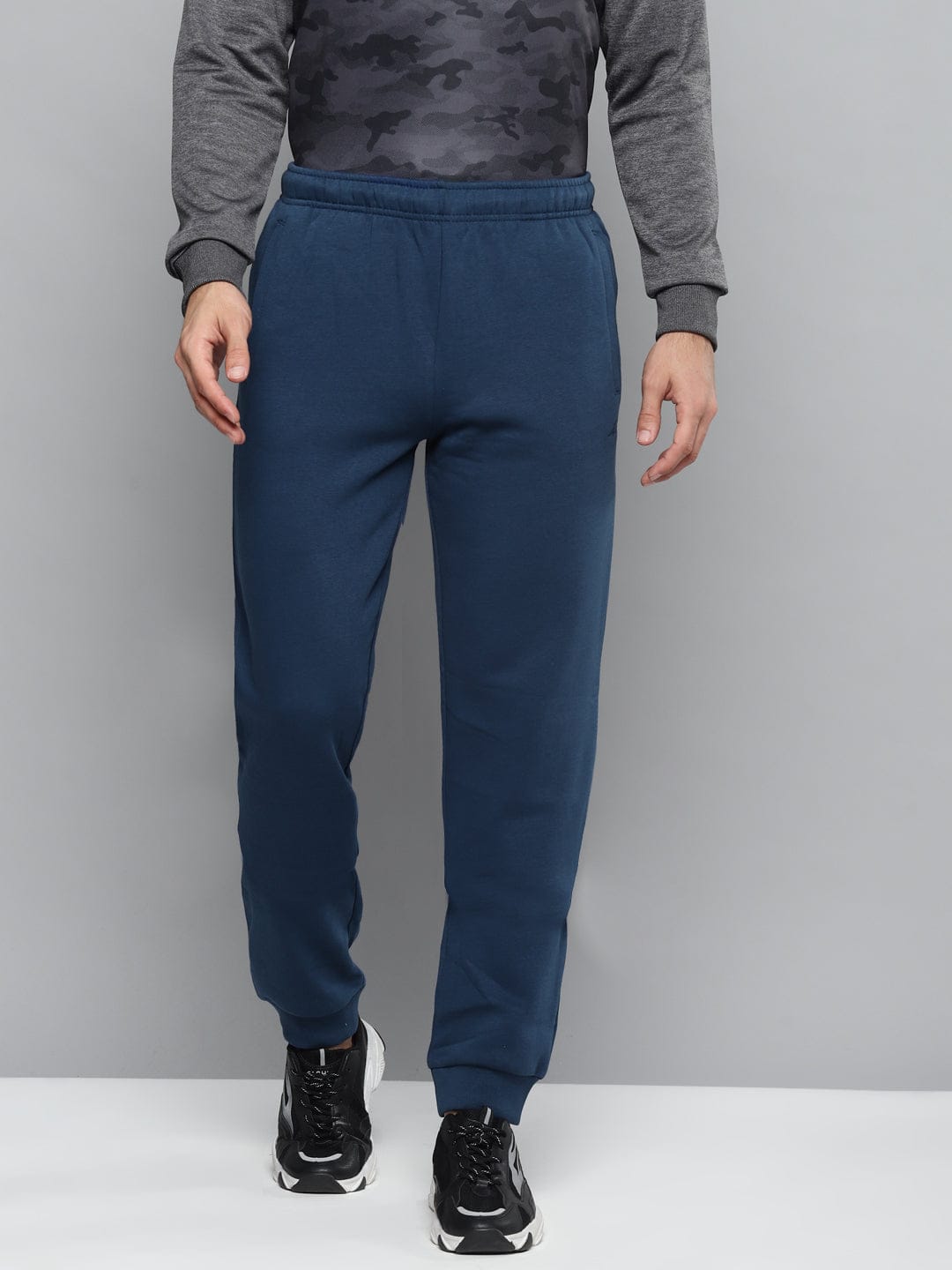 ALCIS Men Solid Blue Jogger