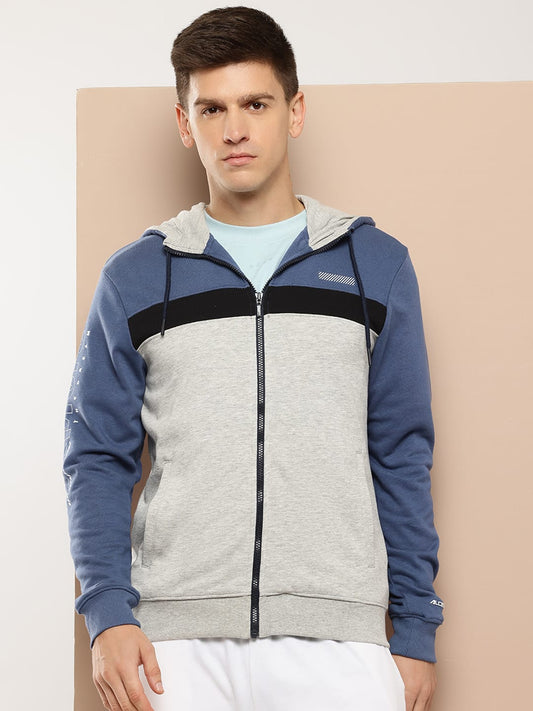 Alcis Men Printed Blue Jackets