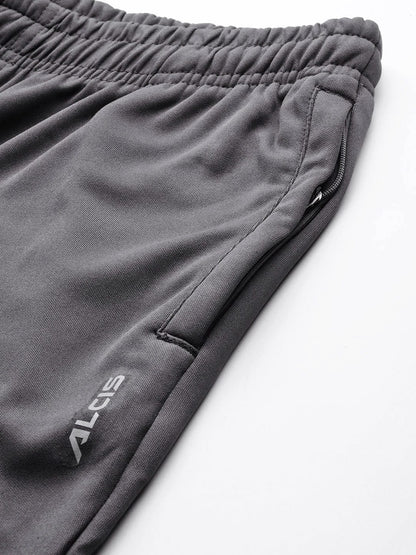 Alcis Men Solid Anti Static Track Pants