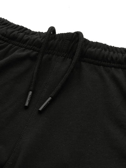 Alcis Men Solid Black Track Pant