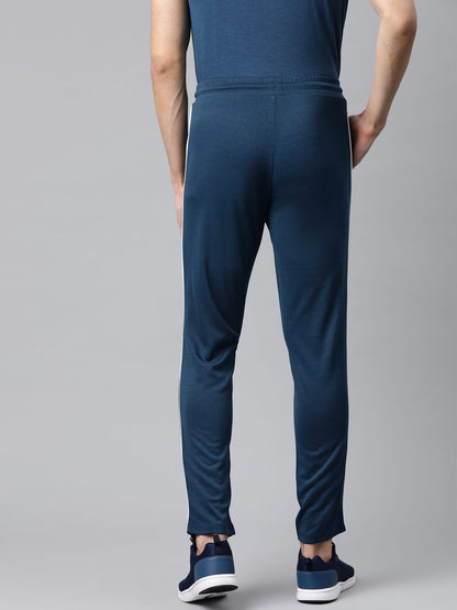 Alcis Men Solid Teal Blue Track Pant