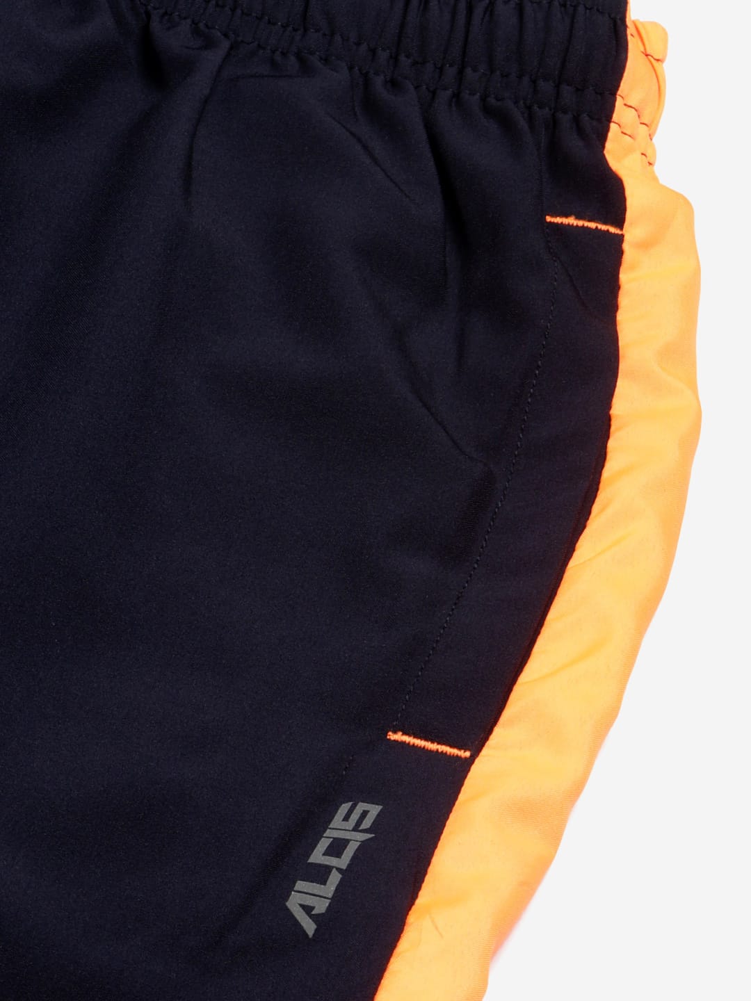 Alcis Men Navy Blue Solid Track Pants
