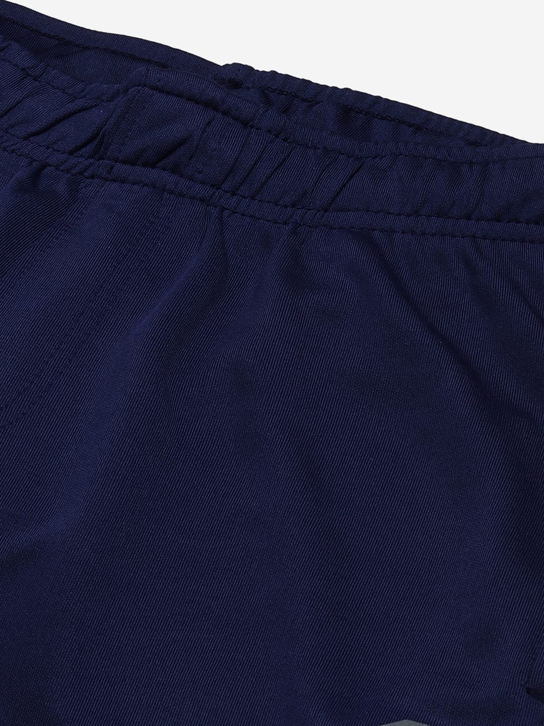 Alcis Men Navy Blue Solid Slim Fit Mid-Rise Track Pants