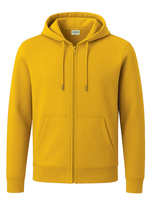 Men’s Regular Fit Zip-Up Hoodie