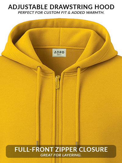 Men’s Regular Fit Zip-Up Hoodie