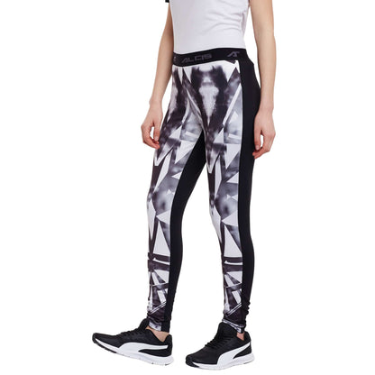 Women White Printed Track Pant