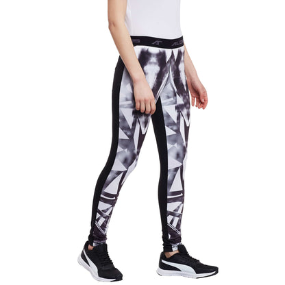 Women White Printed Track Pant