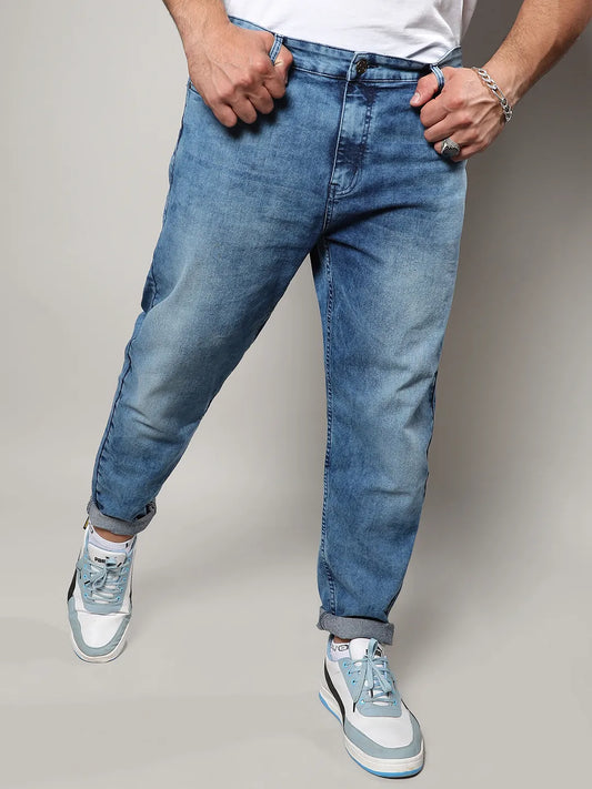 Solid Casual Denim Jeans
