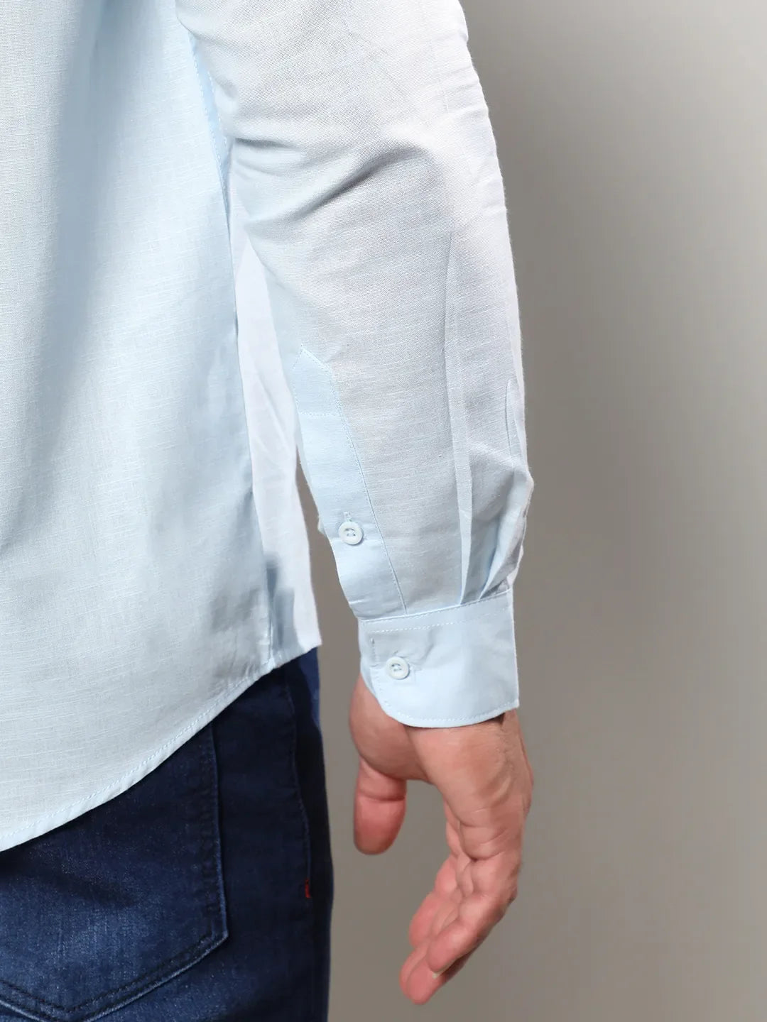 Solid Full Sleeve Casual Shirt