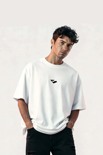 Men's White Redbull Oversized T-Shirt