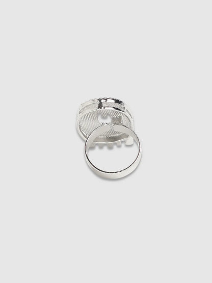 Mens-Bling-O-Alphabet-Ring-Silver
