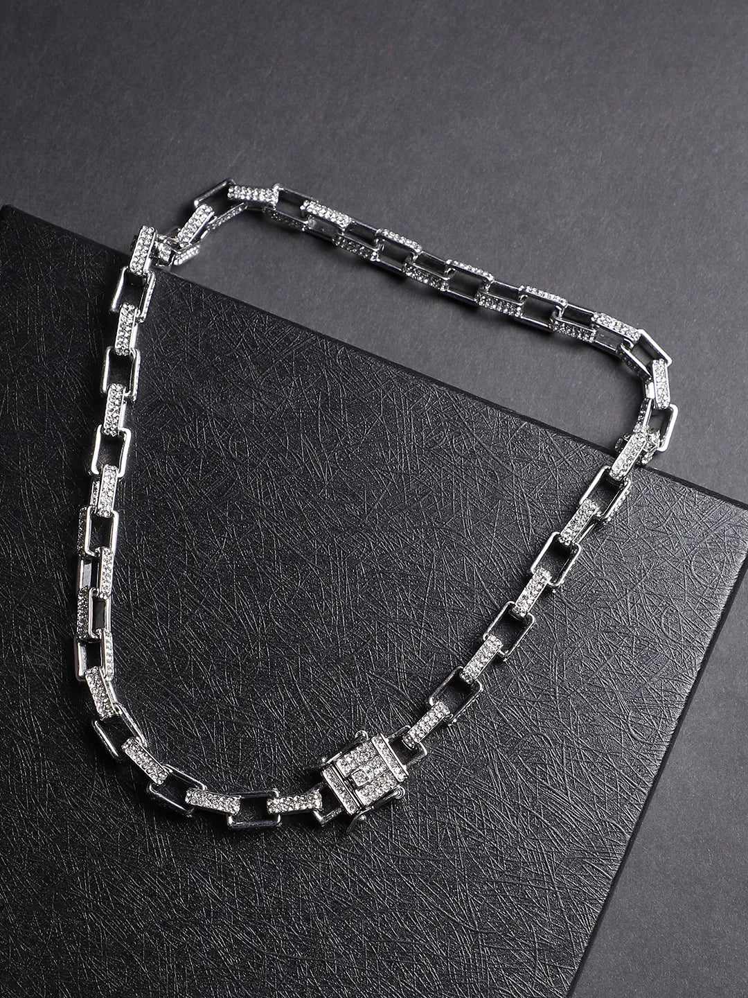Geometric Chain - Silver
