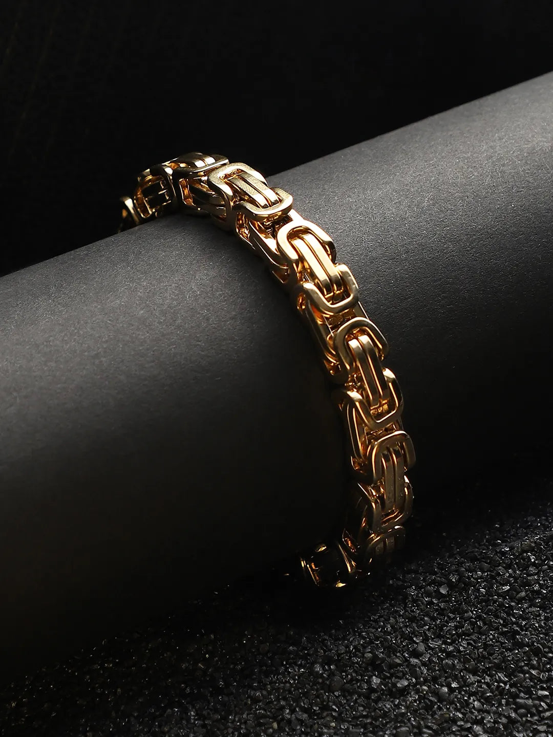 Twisted Chain Bracelet - Champayne Gold