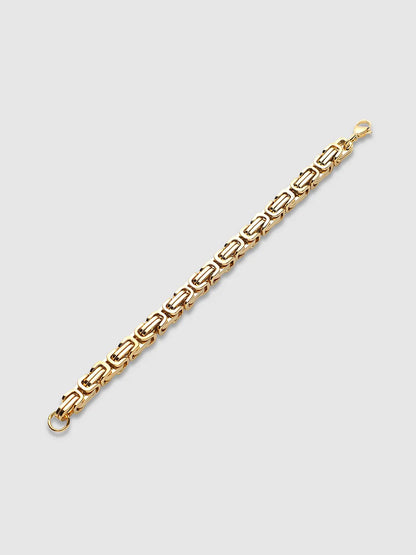 Twisted Chain Bracelet - Champayne Gold