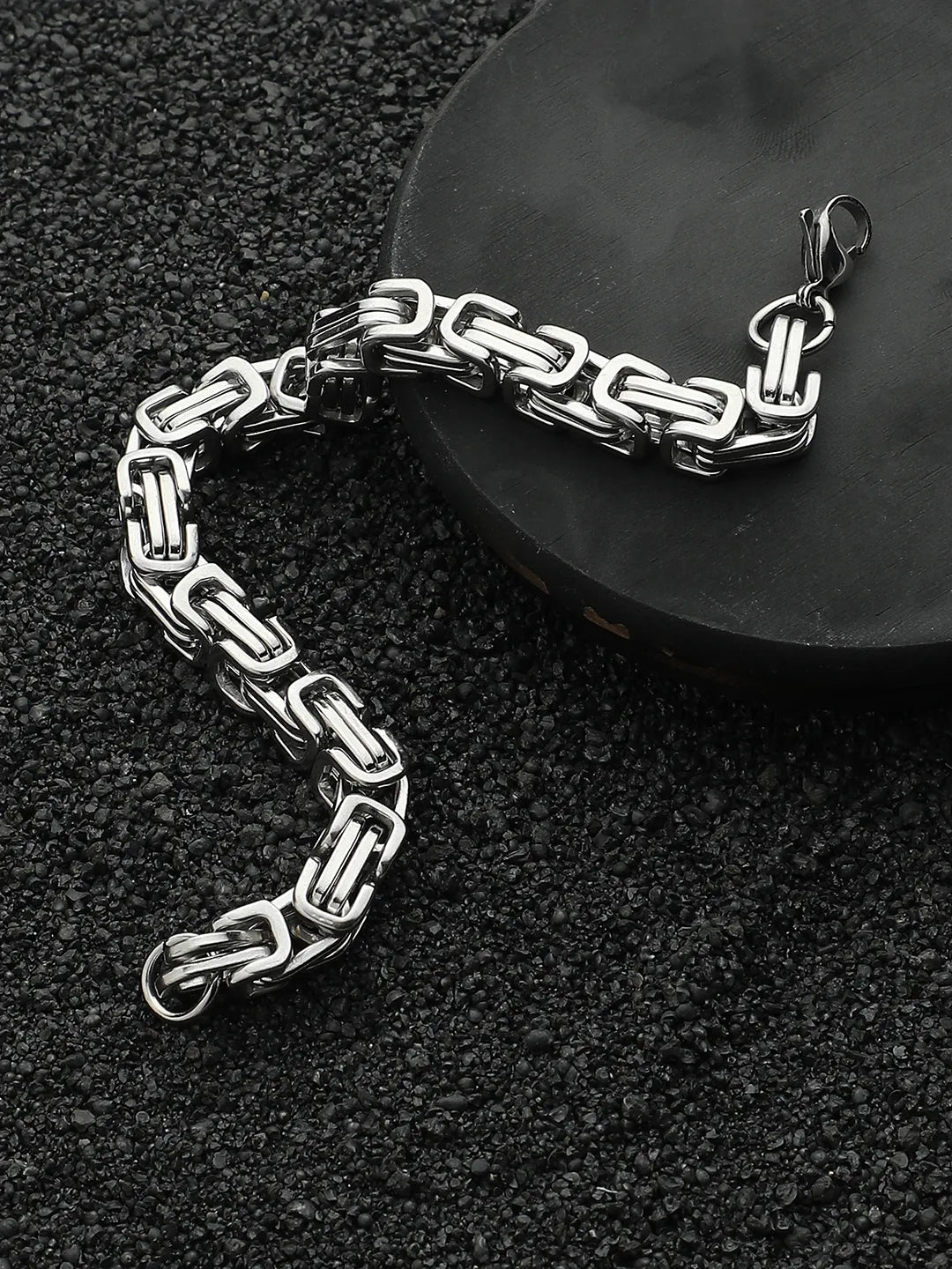Twisted Chain Bracelet - Silver