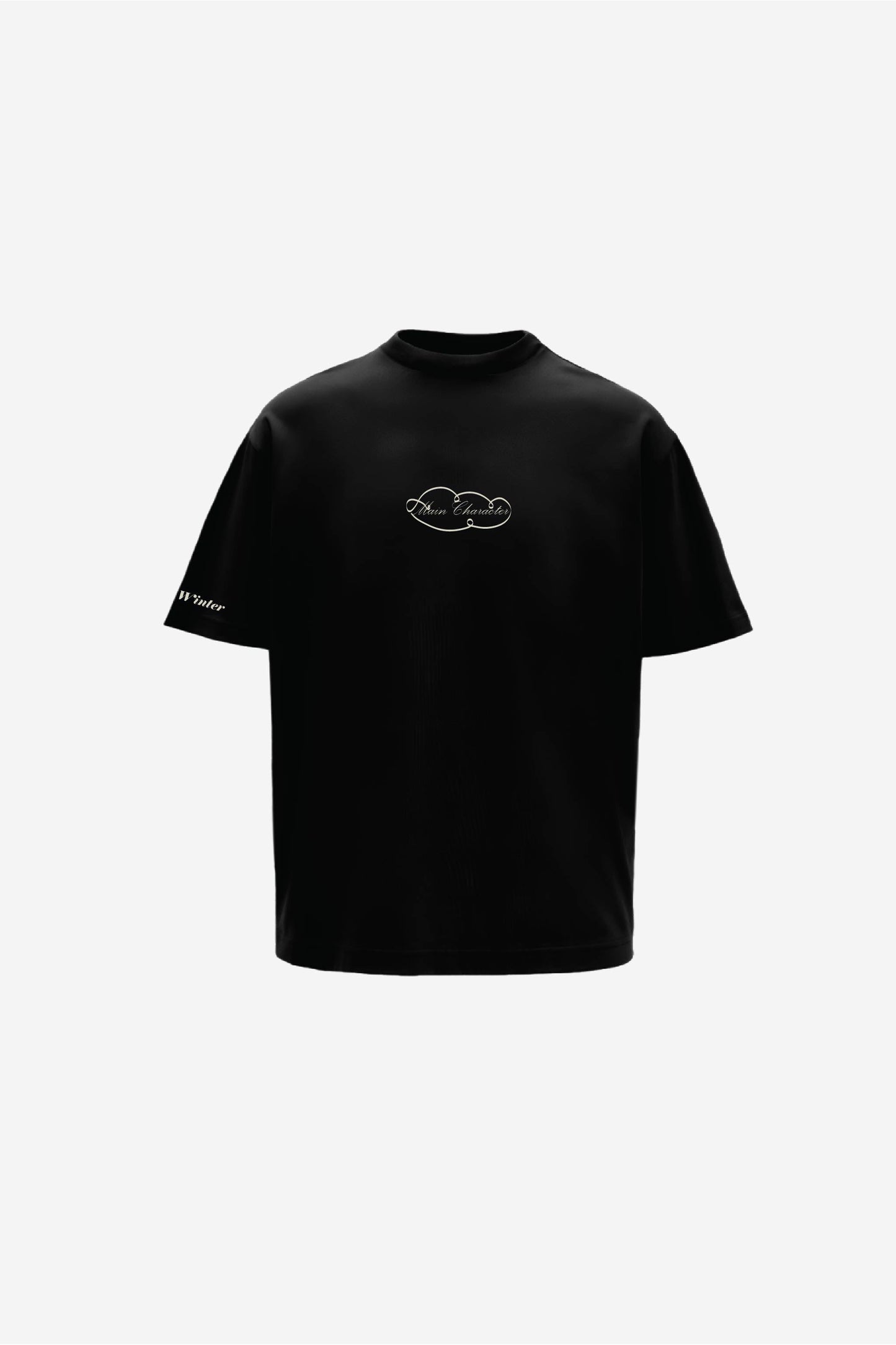Est. 2022 Printed Oversized Black T-Shirt