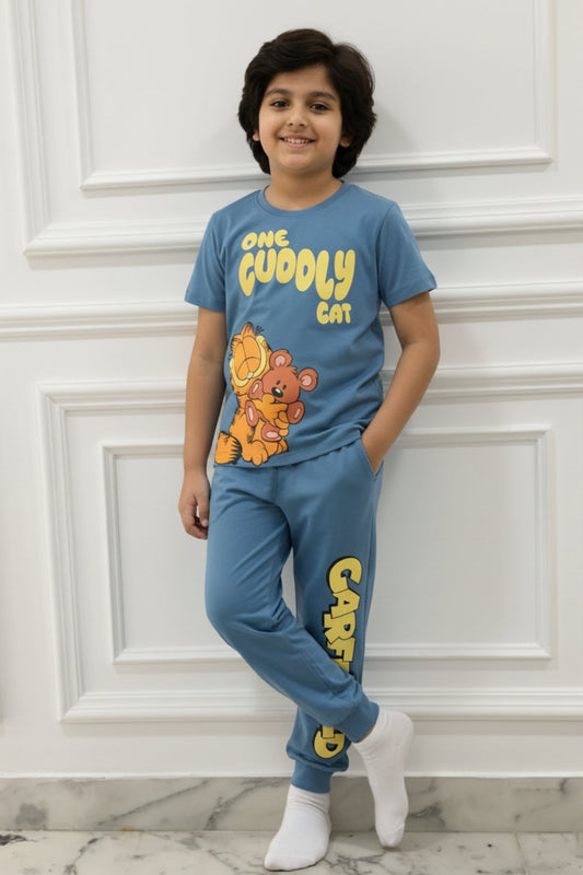 Garfield Cuddles Pajama Set Nap Chief