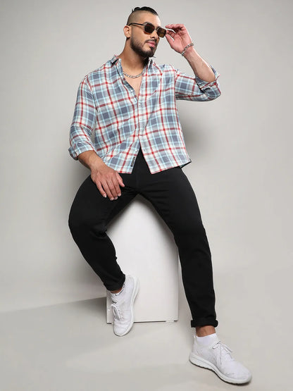 Multi-Color Checks Shirt