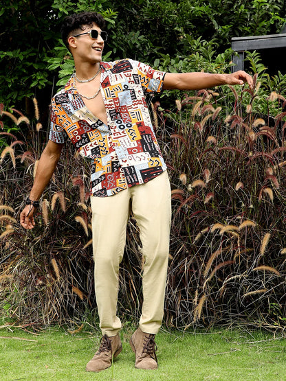 Aztec Print Shirt