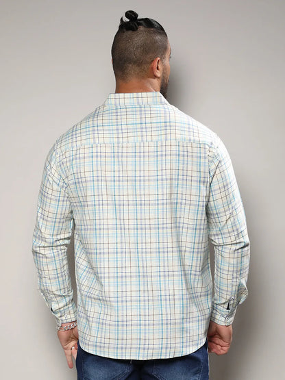 Multicolour Checkered Casual Shirt