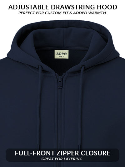Men’s Regular Fit Zip-Up Hoodie