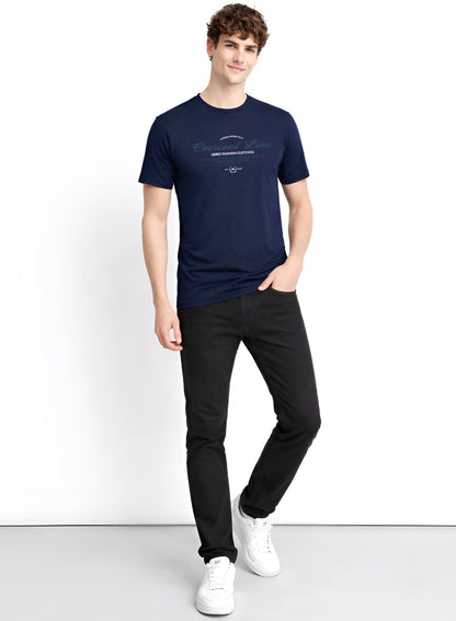 Adro Mens Graphic Printed 100% Cotton T-Shirt | Regular Fit | Printed T-Shirts for Men | Summer Stylish Mens Printed T shirt