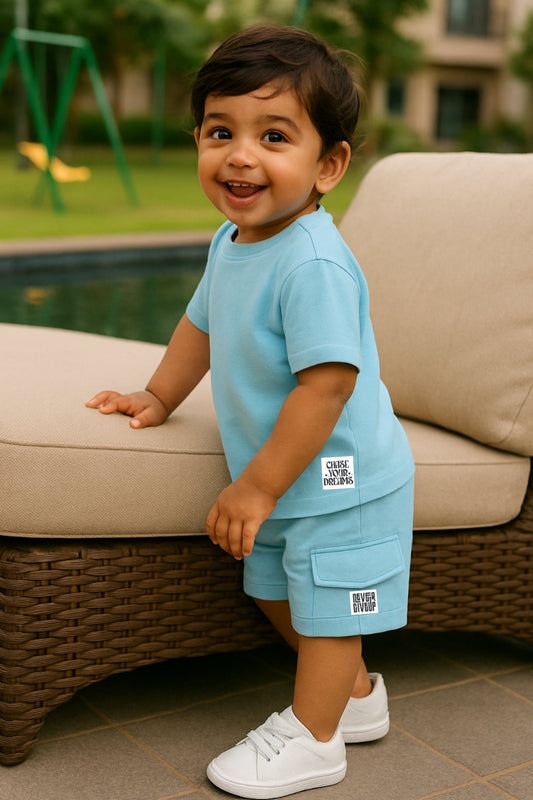 Chase Dreams Shorts Set For Infant Nap Chief