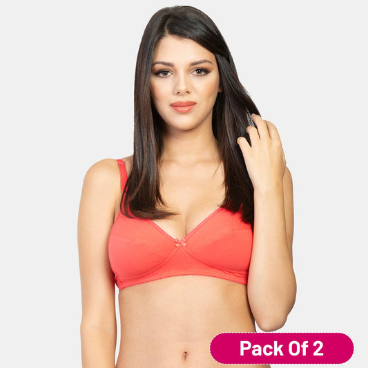 Envie Non-Padded Non-Wired 3/4th Coverage Minimizer Bra