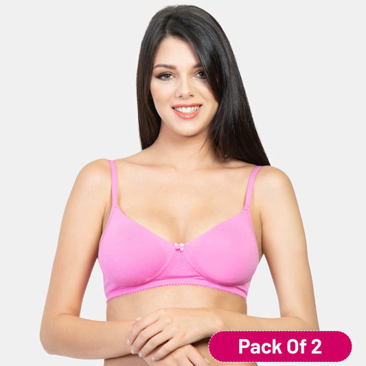 Envie Non-Padded Non-Wired 3/4th Coverage T-Shirt Bra