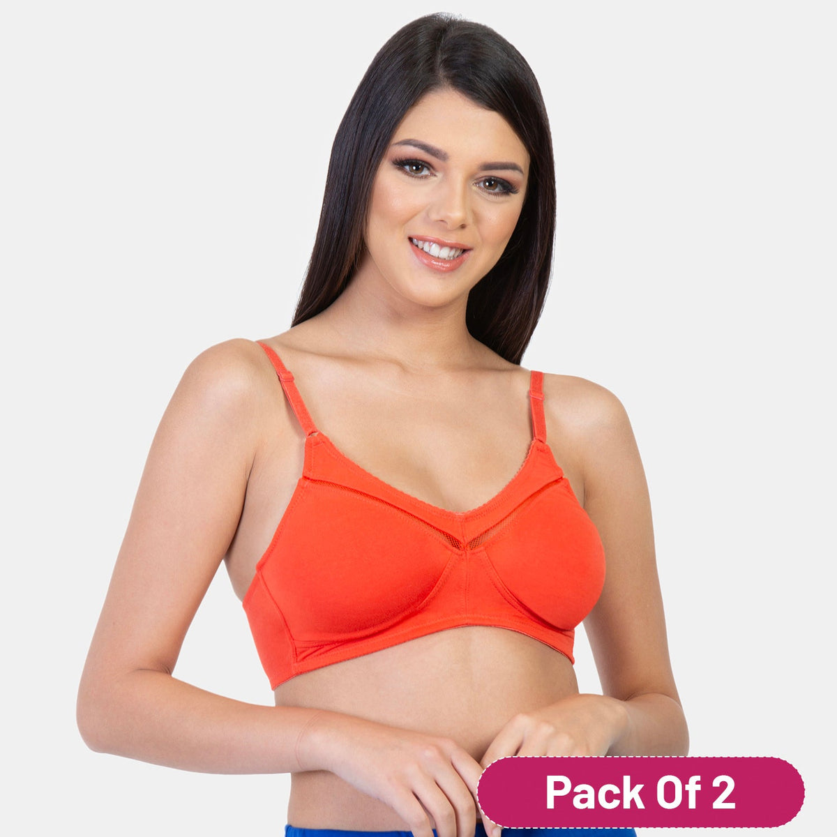 Envie Non-Padded Non-Wired Full Coverage Minimizer Bra