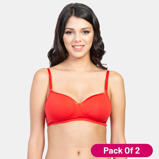 Envie Padded Non-Wired 3/4th Coverage T-Shirt Bra