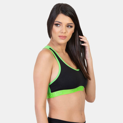 Envie Non-Padded Non-Wired Full Coverage Sports Bra