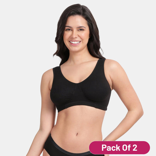 Envie Non-Padded Non-Wired Full Coverage Sleeping Bra