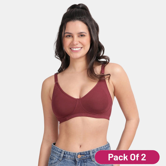 Envie Non-Padded Non-Wired 3/4th Coverage Minimiser Bra