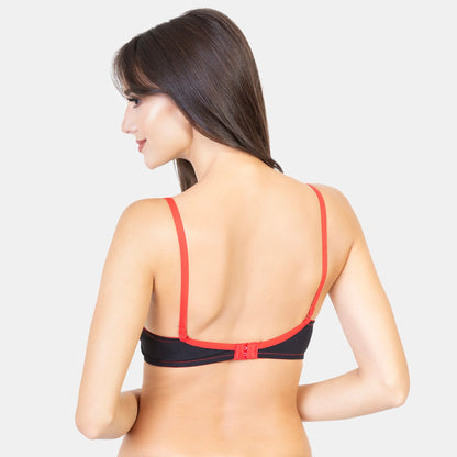 Envie Padded Non-Wired Demi Cup T-shirt Bra