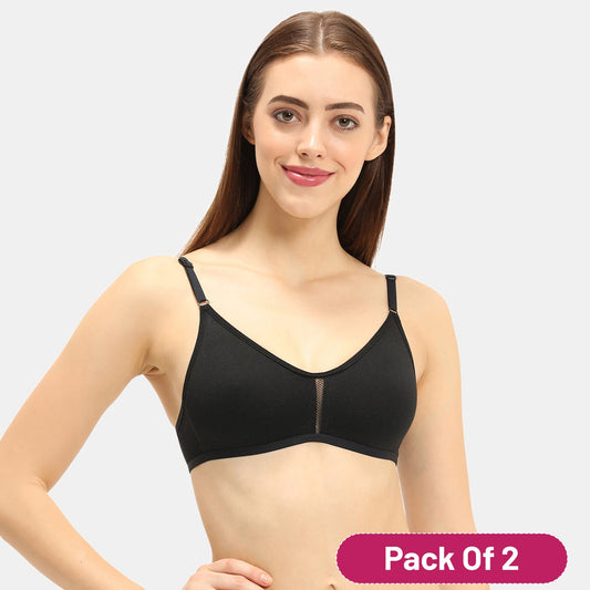 Envie Non-Padded Non-Wired 3/4th Coverage T-Shirt Bra