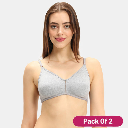 Envie Non-Padded Non-Wired 3/4th Coverage T-Shirt Bra