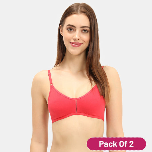 Envie Non-Padded Non-Wired 3/4th Coverage T-Shirt Bra