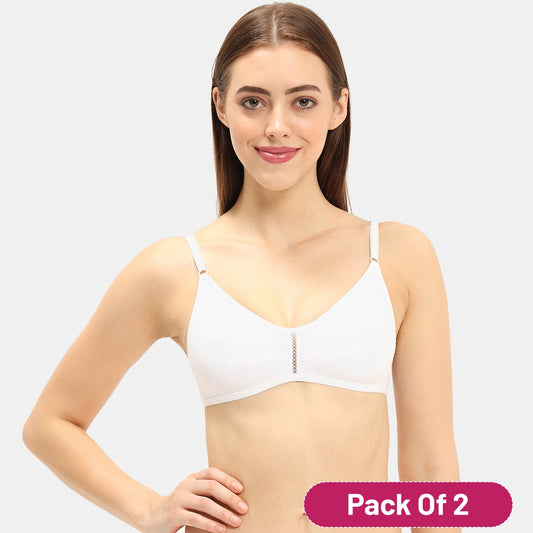 Envie Non-Padded Non-Wired 3/4th Coverage T-Shirt Bra