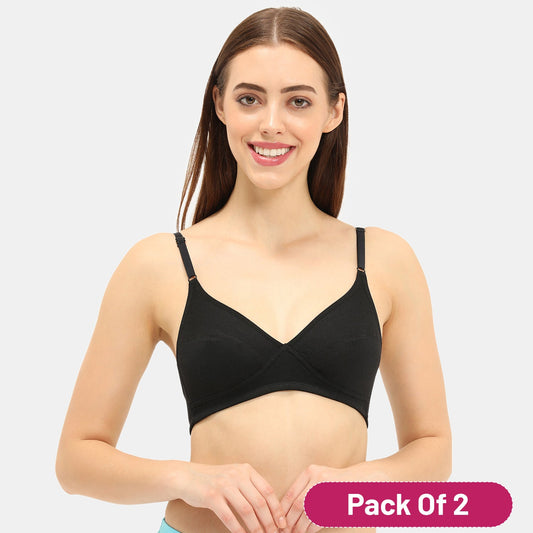 Envie Non-Padded Non-Wired 3/4th Coverage Minimiser Bra