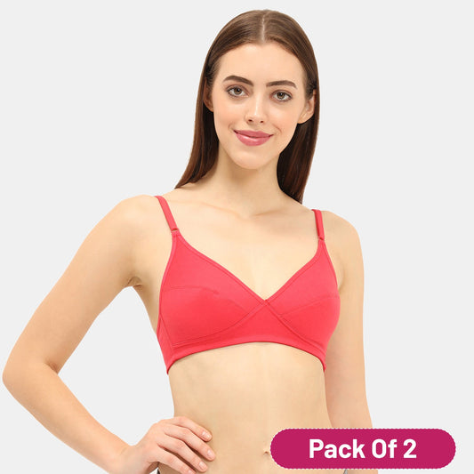 Envie Non-Padded Non-Wired 3/4th Coverage Minimiser Bra