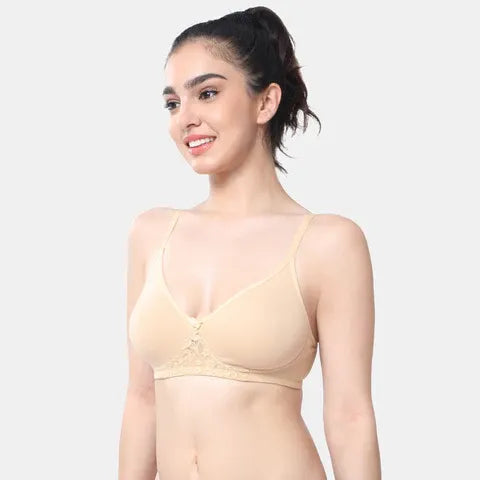 Comfortable nude T-shirt bra Envie non wired non padded 3/4th coverage everyday bra