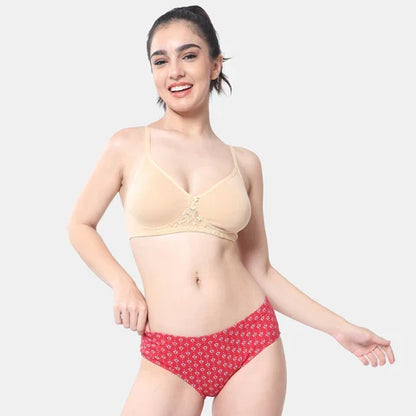 Comfortable nude T-shirt bra Envie non wired non padded 3/4th coverage everyday bra
