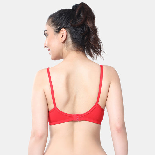 Envie Non-Padded Non-Wired 3/4th Coverage Minimiser Lace Bra
