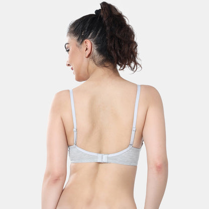 Envie Padded Non-Wired 3/4th Coverage T-Shirt Lace Bra